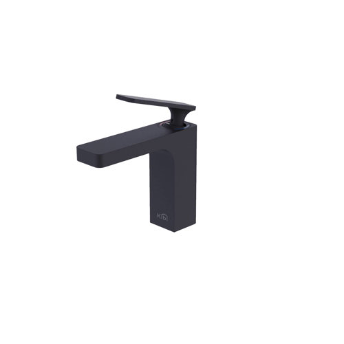 KIBI USA Infinity Handle Single Hole Bathroom Faucet with Optional Drain Assembly & Reviews